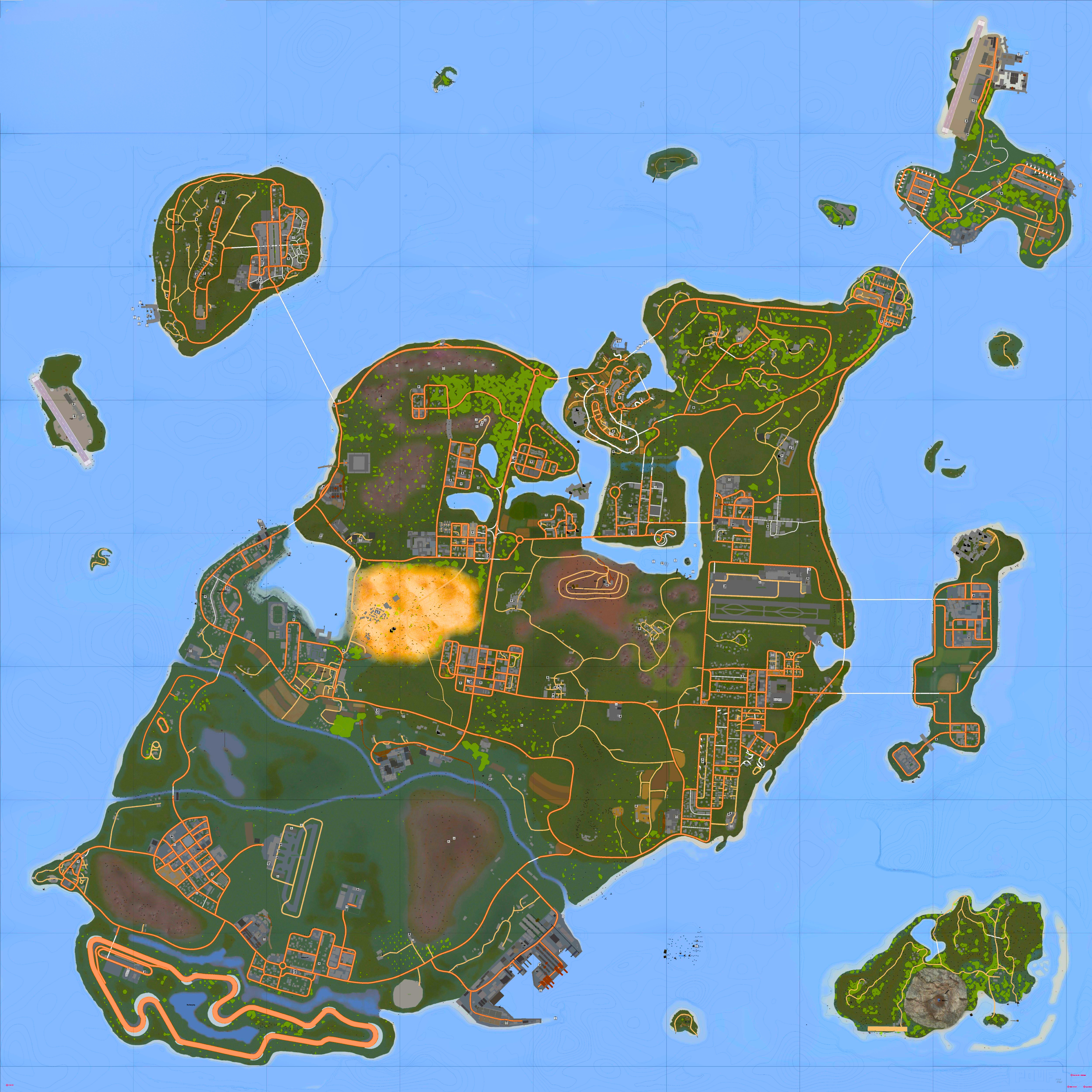 Carte Fond